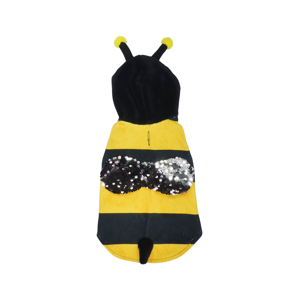 Halloween Dog Costume and Cat Costume: Bumble Bee, Size Extra-Small